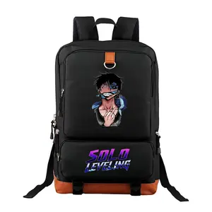 Solo Leveling  Unisex Backpack with Laptop Compartment – Large Capacity Travel & Commuting Bag for Camping, Perfect Birthday Gift for Friends & Family 17.3‘’*11.4”