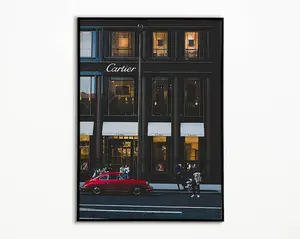 Luxury Wall Art Print, Retro Designer Hypebeast Wall Art, Hypebeast Decor Fashion Trend Art, Gift for Room Fashion Poster No Frame