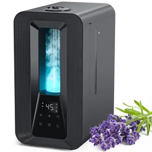 JS15 Aromatic Smart Humidifier, 6L Top-Fill Water Tank, Cool Mist, 60H Runtime, Gentle Soothing Aromatherapy, Smart Humidistat Control, Auto Shut-Off, Ideal for Bedroom/Nursery, Aromatic Humidifier