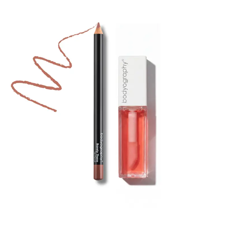 Line + Shine Duo | Lip Pencil + Glossy Lip Oil