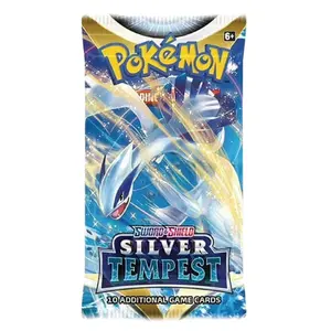 Pokemon Silver Tempest 5 Booster Packs - Sword and Shield