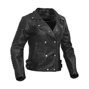 Shadow Queen Women's Leather Motorcycle Jacket