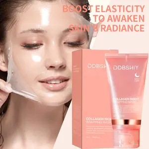 [DDBSHIY] Collagen Night Wrapping Mask : SLEEP, SHED, AND GLOW!Skincare Skin Repair Comfort Pink
