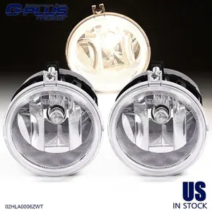 Fit For Dodge Challenger Charger Grand Caravan Clear Fog Lights Lamps