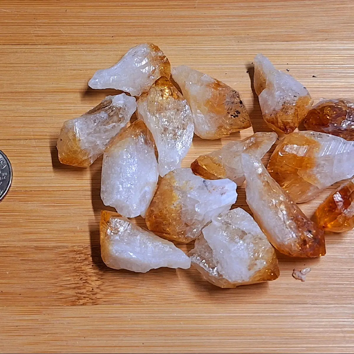 Rough Citrine Point