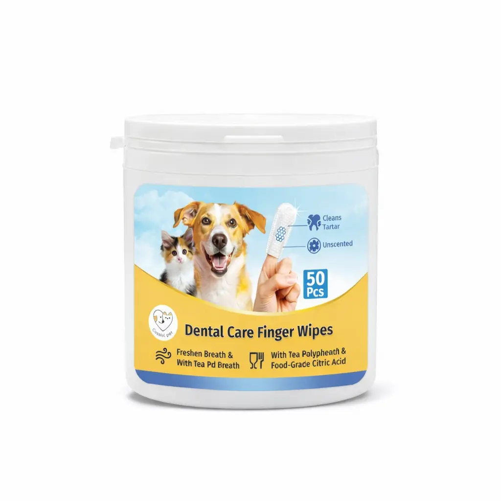 CASSIEL Pet Dental Finger Wipes teeth cleaning dental finger teeth wipes CASSIEL Pet Dental Finger Wipes teeth cleaning dental finger teeth wipes