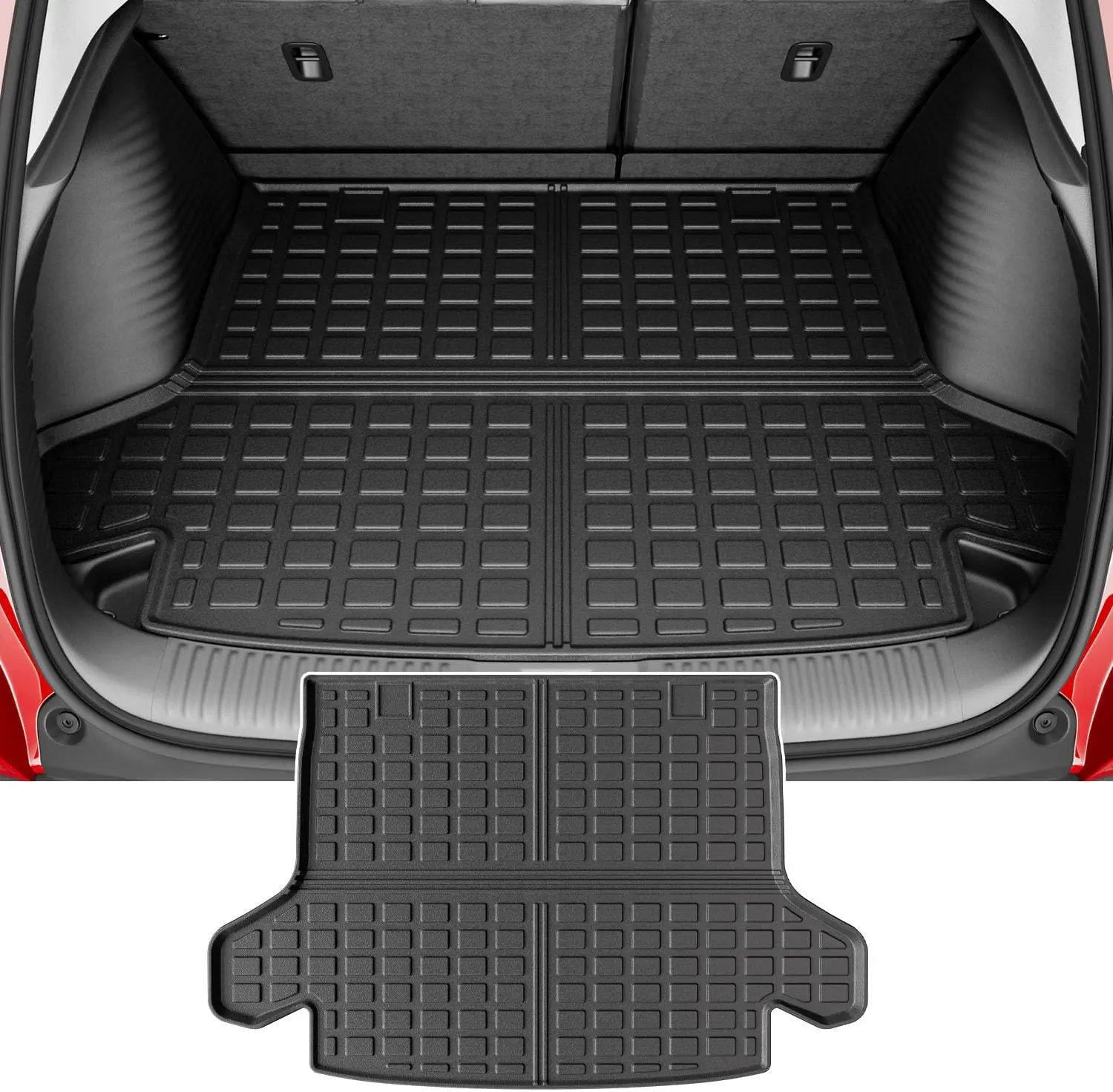 [Fits 23-26 HRV]Cargo Liner Compatible with 2023-2026 Honda HRV Car Trunk Mat TPE Cargo Mat Replacement for 2023-2026 Honda HRV Accessories