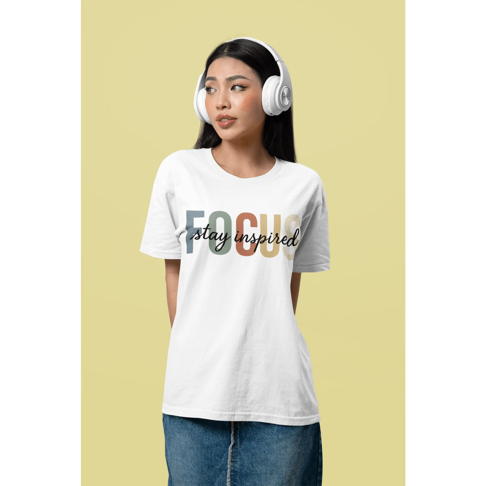 FOCUS- stay inspired | Unisex t-shirt