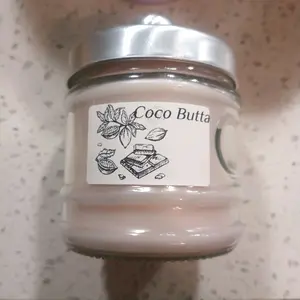 Coco Butter Candles - Natural Coconut Scented Wax for Aromatherapy & Home Fragrance