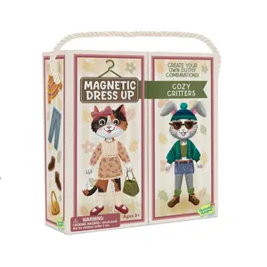 Magnetic Dress Up: Cozy Critters Playset