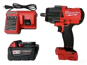 Milwaukee  18V Brushless Impact Wrench – 1000N.m High Torque Cordless Electric Driver & Screwdriver for Car & Truck Repair, Compatible with Milwaukee 18V Batteries Heavy Duty Industrial