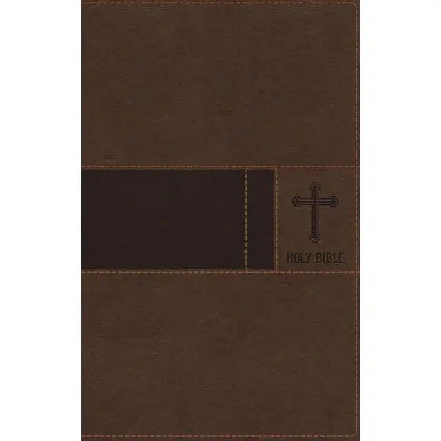 NIV, Premium Gift Bible, Leathersoft, Brown, Red Letter, Thumb Indexed, Comfort Print: The Perfect Bible for Any Gift-Giving Occasion by Zondervan [Leatherbound Book]
