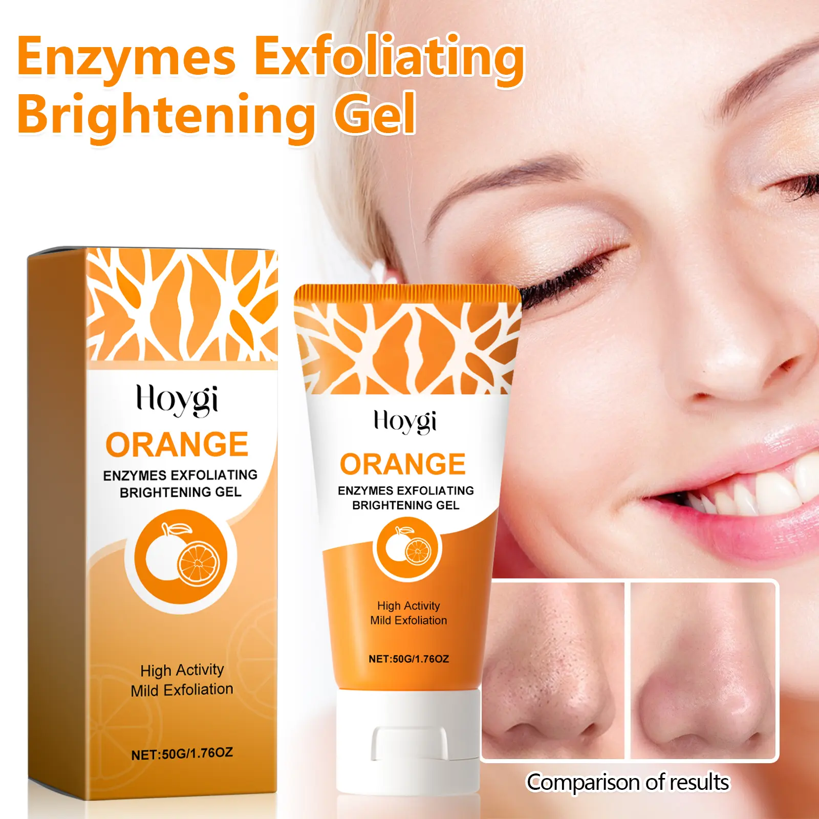 Exfoliating Gel for Face ， Blackhead Removal & Pore Cleansing Treatment ， Gentle Peeling Gel for Smooth Skin，Exfoliating Gel ， Blackhead Remover ， Pore Cleanser ， Face Scrub Gel ， Dead Skin Remover ， Skin Smoothing