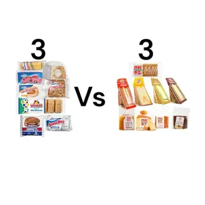 Taste The Difference Bread Bundle 3 American Bread Vs 3 Asian Bread Variety Pack