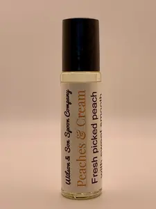 Peaches and Cream Roll-On Body Oil by Small Business in Kansas City