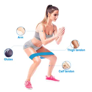 Resistance Bands Sealing Elastic Booty Sport Bodybuilding Rubber Band For Fitness Gym Leagues Equipment Sports Mini Yoga