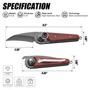 Miniature Mechanical Pocket Tool - Creative Folding Design & Stainless Steel - Cool And Stylish Knives- Delicate Gift For Frends