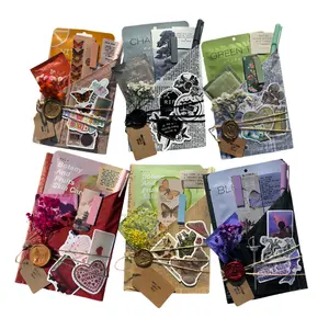 12 Blind Date with a Book Advent Calendar for Book Lovers Handmade Travel Journal Travel Diary Notebook Hardcover Notebooks Daily Unwrapping Surprise Books Perfect for Avid Readers