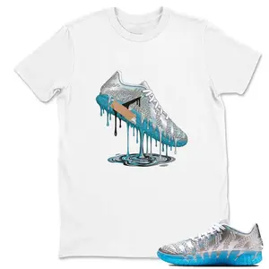 Shirt To Match Ja 3 Jurassic Park Metallic Silver Matching Tee Dripping Shoe Shirt