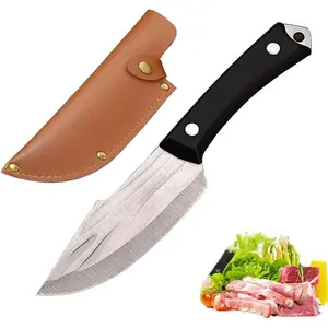 Portable Paring  with Holster, Fruit , Hunting , Super Sharp Outdoor Knifes for Survival, Camping, Hiking, Bushcraft, Steel   multi-purpose knife