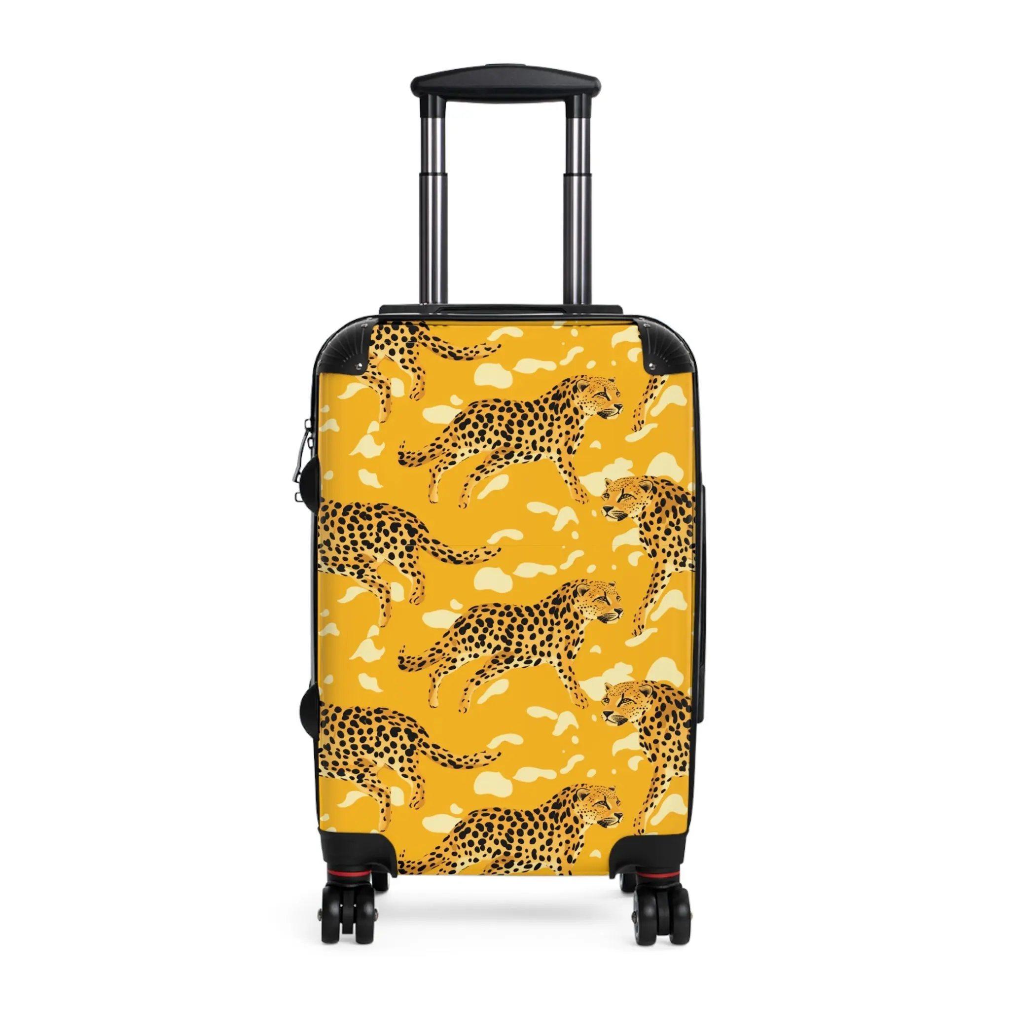 Gold Cheetah Suitcase