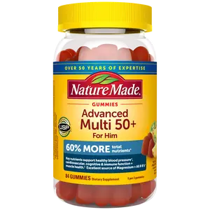 Advanced Multivitamin 50+ For Him Gummies