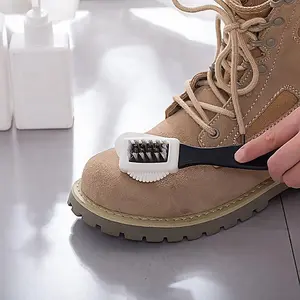 Suede Shoe Cleaning Brush, Double-sided Shoe Brush, Shoe Painting Brush, Cleaning Decontamination Brush, Copper Brush, Suede Shoe Brush, Footwear