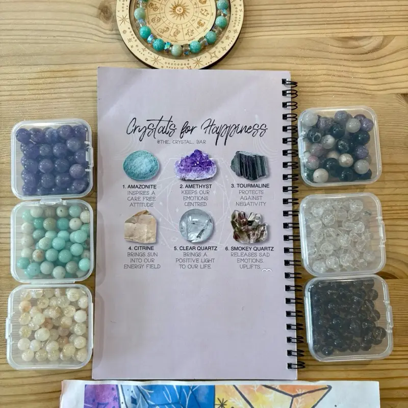 Custom Crystal Bracelet — Made Just for You with 2 Free Crystal Tumbles Personalized Beads for Unique Needs