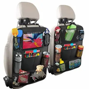 Car Seat Storage Bag, Oxford Fabric Backrest Organizer, 10 Pockets, Heat Resistant, Multi-Color Layers, Suitable for Suv Mpv Sedan, Car Interior Accessory