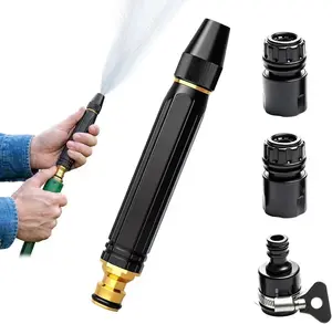 2026 upgraded high-pressure car wash sprayer, adjustable rotating pressurized water gun nozzle, versatile for car cleaning, plant watering, and outdoor cleaning