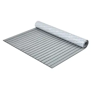 Boat Flooring EVA Foam Decking 94.5" x 45.7" Non-Slip Self-Adhesive Marine Carpet for Boats, Yachts, Pontoon, Kayaks, and More, 29.9 Sq Ft Waterproof Durable Deck Covering for Marine Use, Easy Install