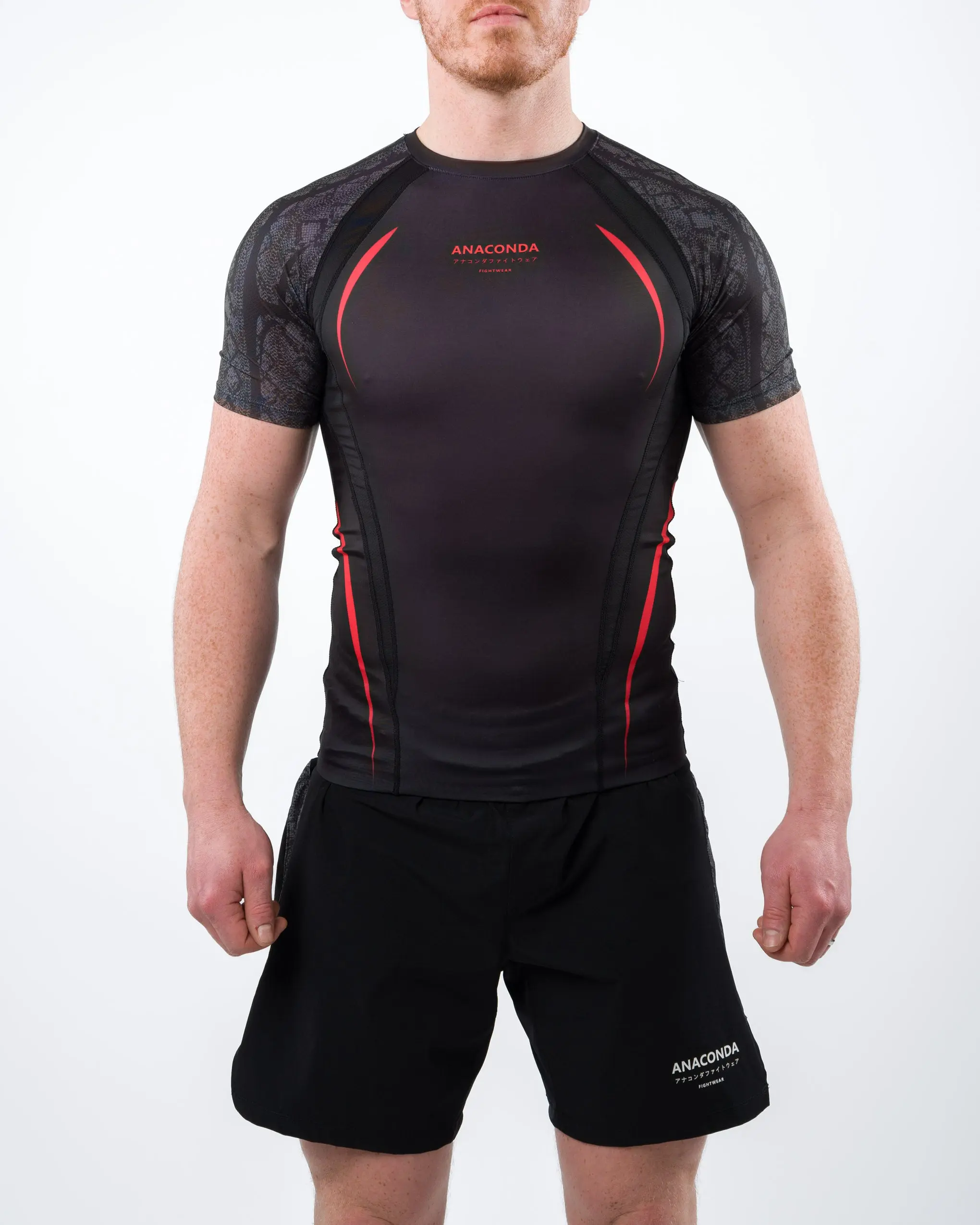 Anaconda X-Vent Short Sleeve Rashguard – Ventilated Compression Shirt for Training