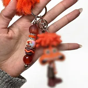 Character keychain with pom(Live Claim)