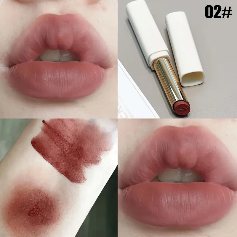 HERORANGE Velvet Matte Cosmetic Beauty Lipstick Lip Gloss: Long-lasting, non-fading, soft matte finish, waterproof and sweatproof, smooth application and vibrant color.  Perfect gift for Valentine's Day or Mother's Day.