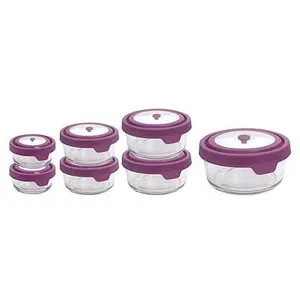 Anchor Hocking 14 Piece Glass Food Storage Bowls with Lids