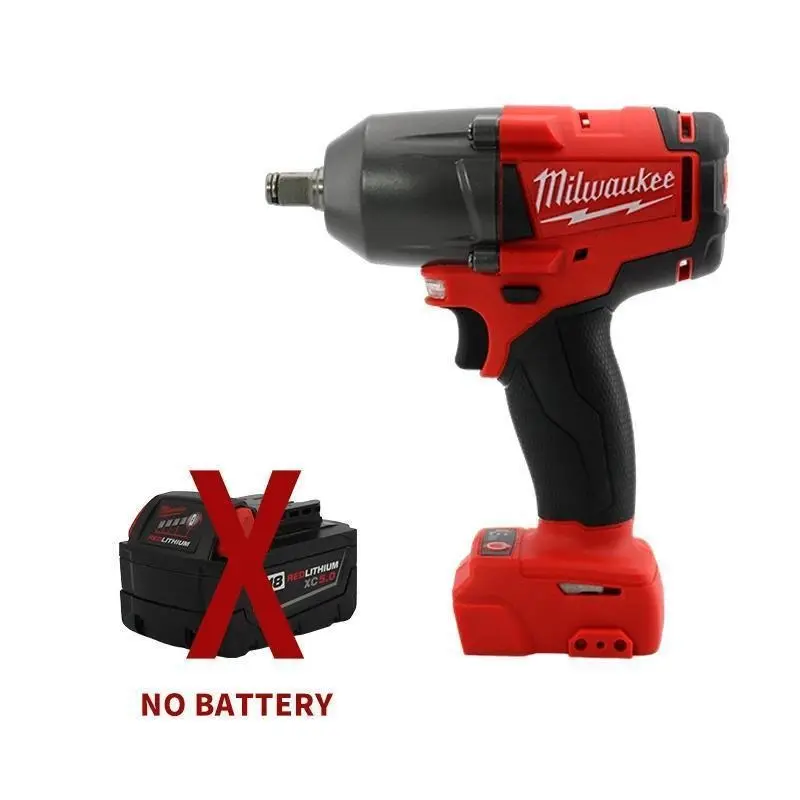Milwaukee Cordless Impact Wrench - 900N.m Torque Brushless Motor Model with Smooth Operation, Unmatched Mobility, Efficient Power Delivery, Durability for Construction, DIY Enthusiasts
