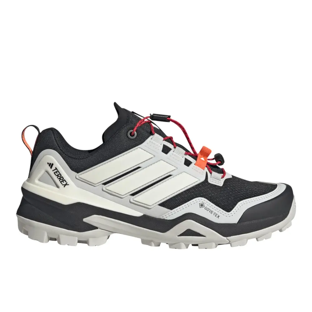 adidas Womens Terrex Skychaser Gore-Tex Hiking Hiking Sneakers Shoes - Black, Off White