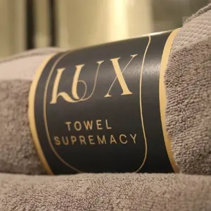 2 PACK TOWELSUPREMACY LUX Towels 100% Egyptian Cotton