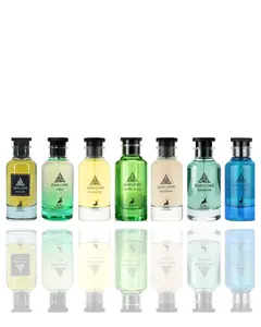 Lattafa Men's 7-Piece Cologne Bundle - Clean, Non-Sweet, Collectible, Perfume-Inspired Fragrances: Fraiche, Vibe, Immortal, Verde Aura, Matiere, Fantasme, Azure, Clean Men's Fragrance, Non-Sweet Men's Fragrance
