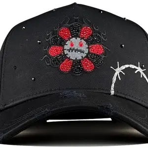 Barbed blom cap