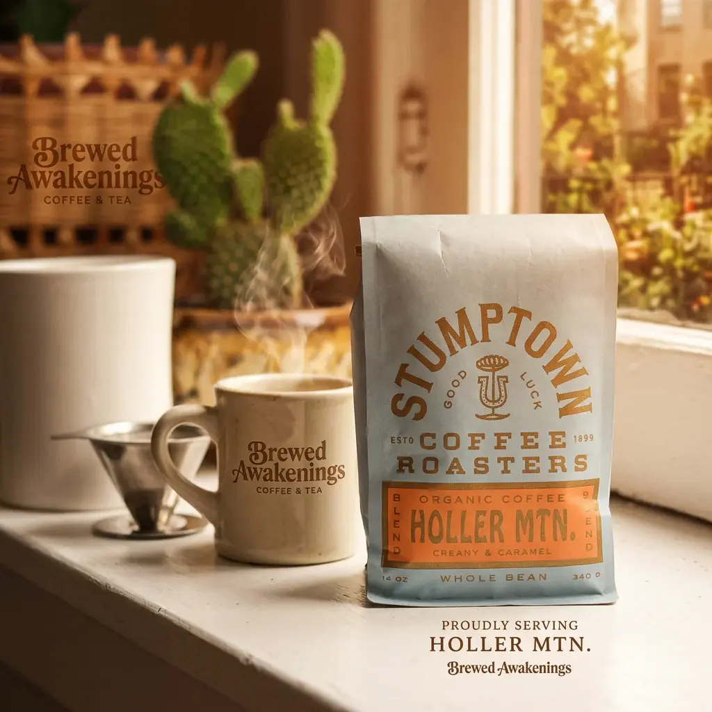 Organic Berry-Flavored Holler Mountain Medium Roast Whole Bean Coffee, 12oz