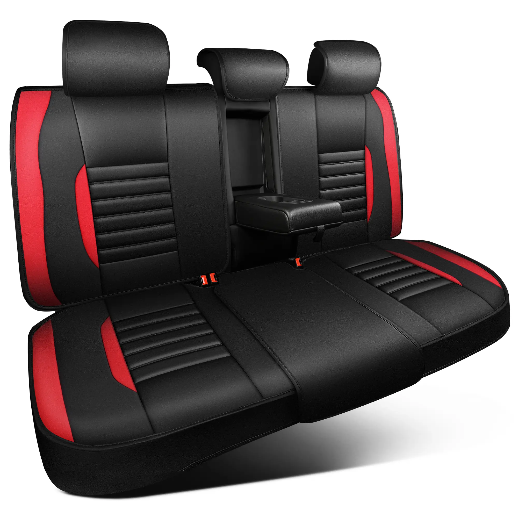 Black&Red Back Seat Covers