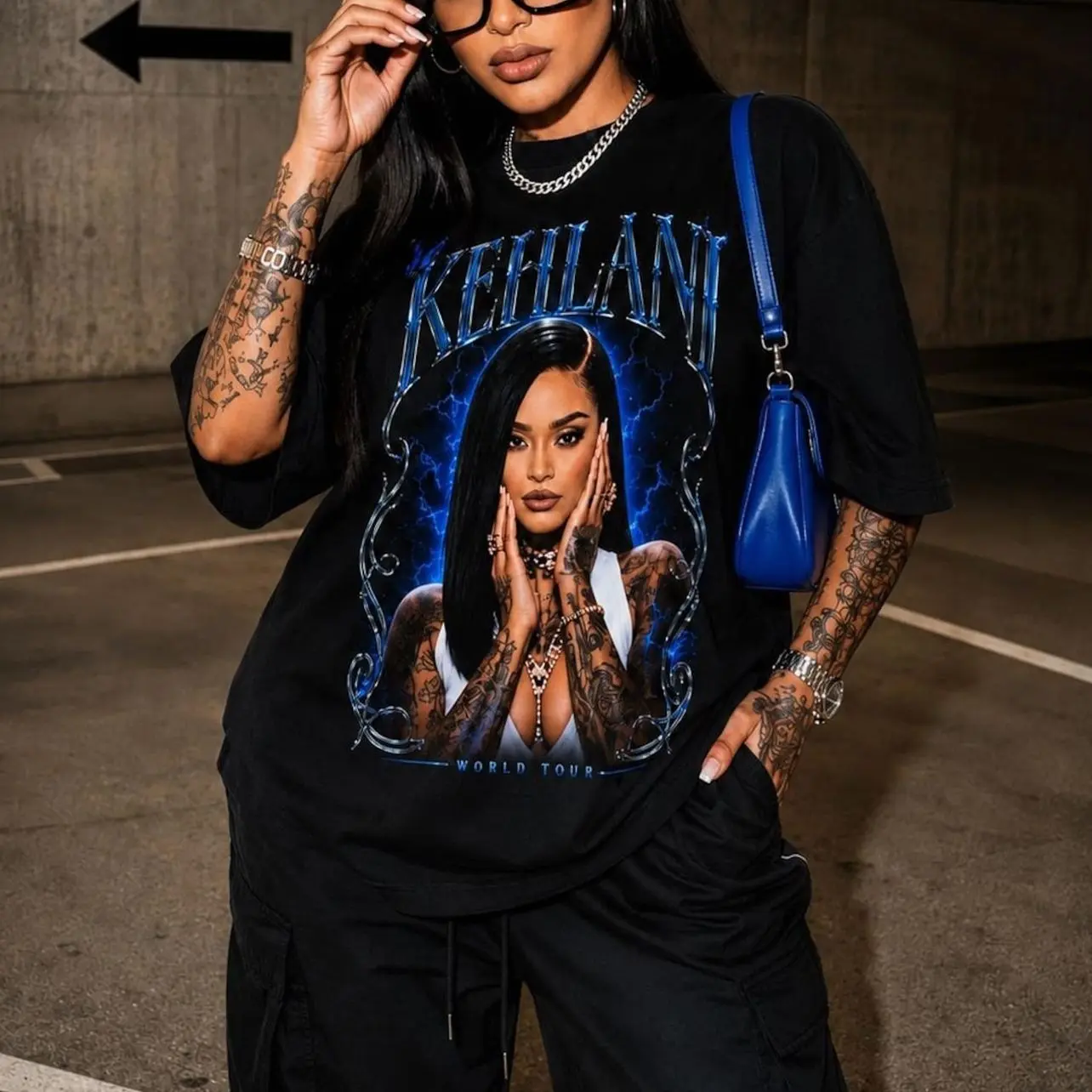Kehlani World Tour Shirt | Poster Style Graphic Tee | Unisex Concert T-Shirt | R&B Music Fan Gift