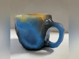 400ml Resin Mineral Crystal Coffee Mug
