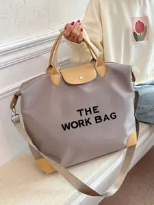 Unisex Floral Print Laptop Bag, Large Capacity Crossbody Commuter Office Travel Bag, Casual Style Sports Bag for All Seasons