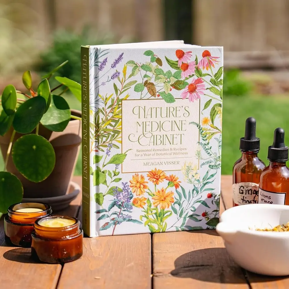 Nature's Medicine Cabinet: 50 All-Natural Herbal Remedies for a Healthier You by Cider Mill Press [Hardback Book]
