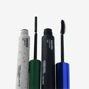 Combo Long "Cow Lashes", Waterproof, Long-lasting Lengthening lift Mascara + Oil-based Lavadero Waterproof Mascara Remover by Anna Sarelly