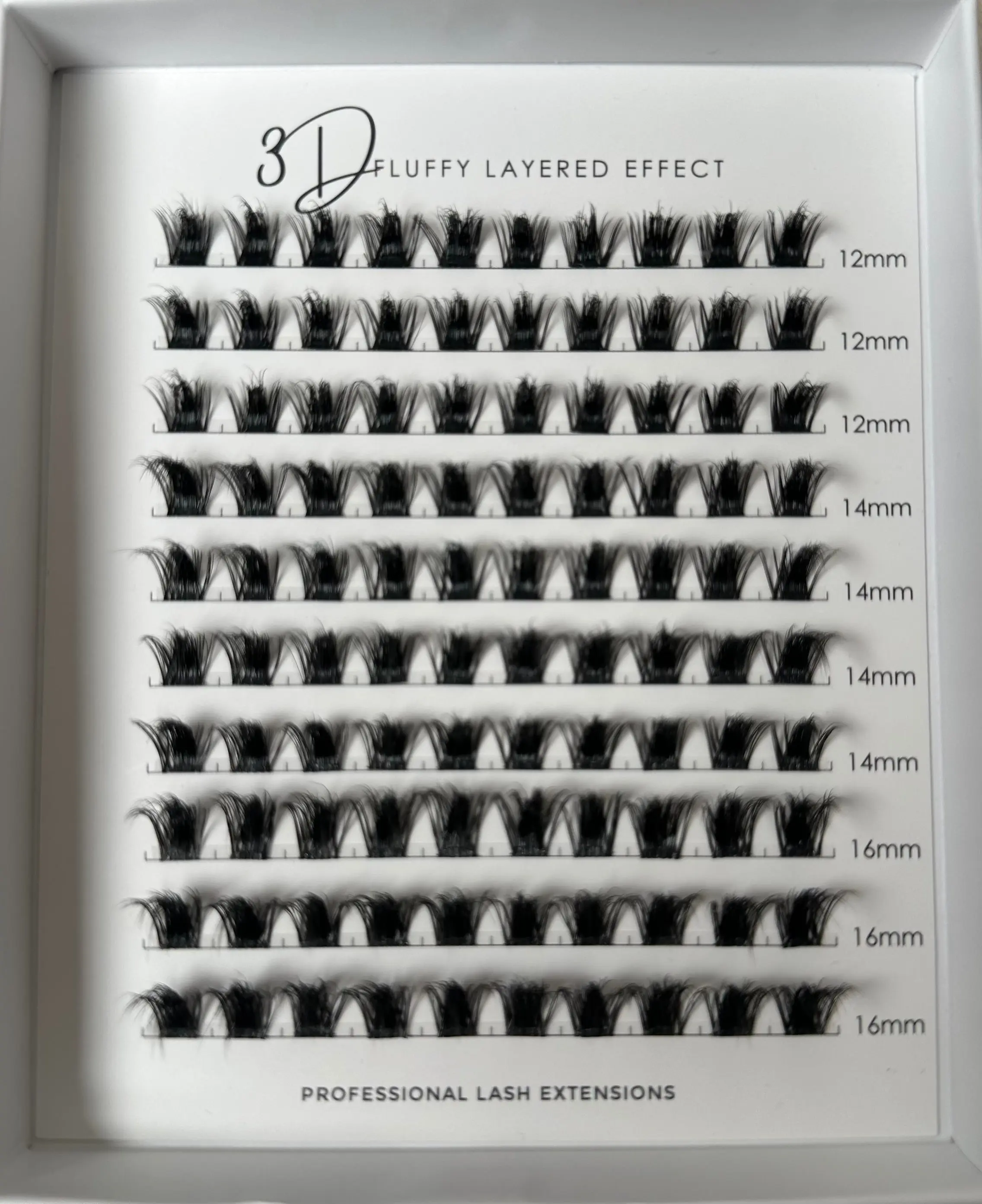 OG — Faux Mink Lash Clusters (Reusable, Mixed Lengths)