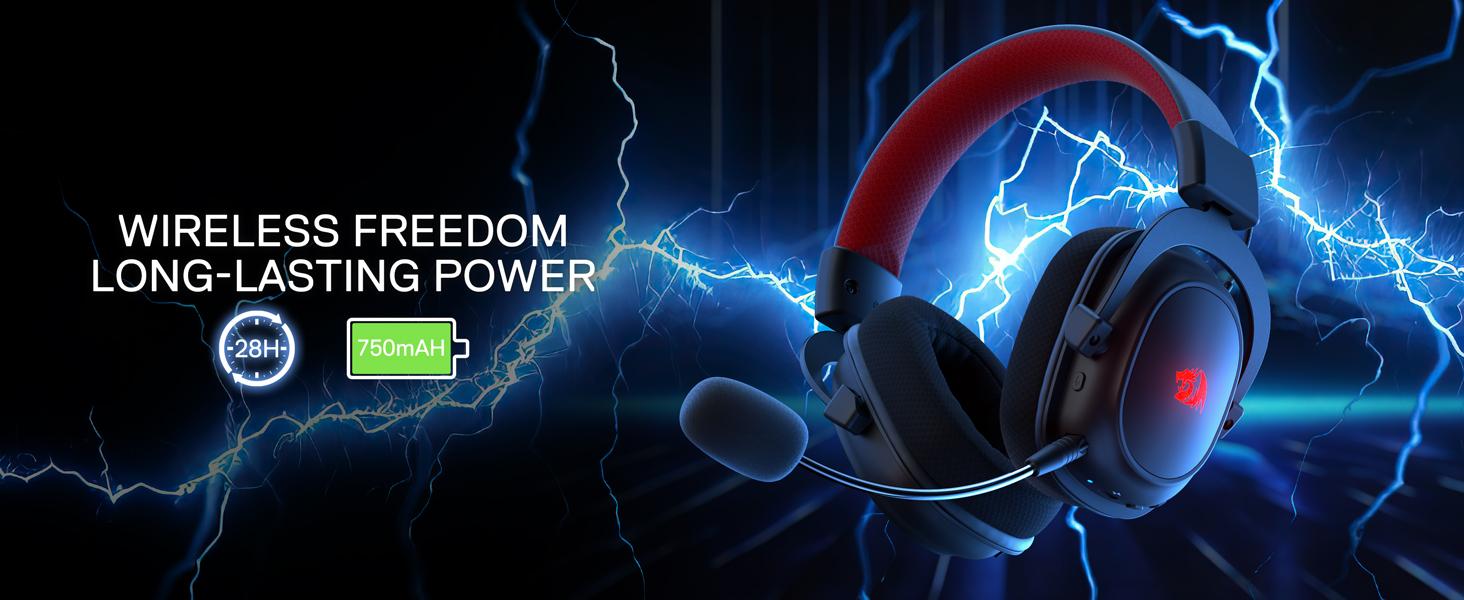 Redragon H510 PRO 3-Mode RGB Gaming Headset - 7.1 Surround Sound - 53MM Audio Drivers in Memory Foam Ear Pads w/Durable Fabric Cover- Multi Platforms Headphone - USB Powered for PC/PS4/NS, Black Redragon H510 PRO 3-Mode RGB Gaming Headset - 7.1 Surround Sound - 53MM Audio Drivers in Memory Foam Ear Pads w/Durable Fabric Cover- Multi Platforms Headphone - USB Powered for PC/PS4/NS, Black