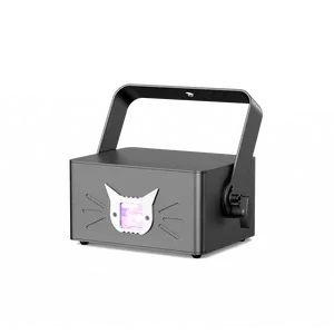 UKING Cat Face APP Battery Animation Light supports manual drawing text display custom programming auto sound DMX512 app control Ideal for parties KTV DJs stages bars Christmas Halloween